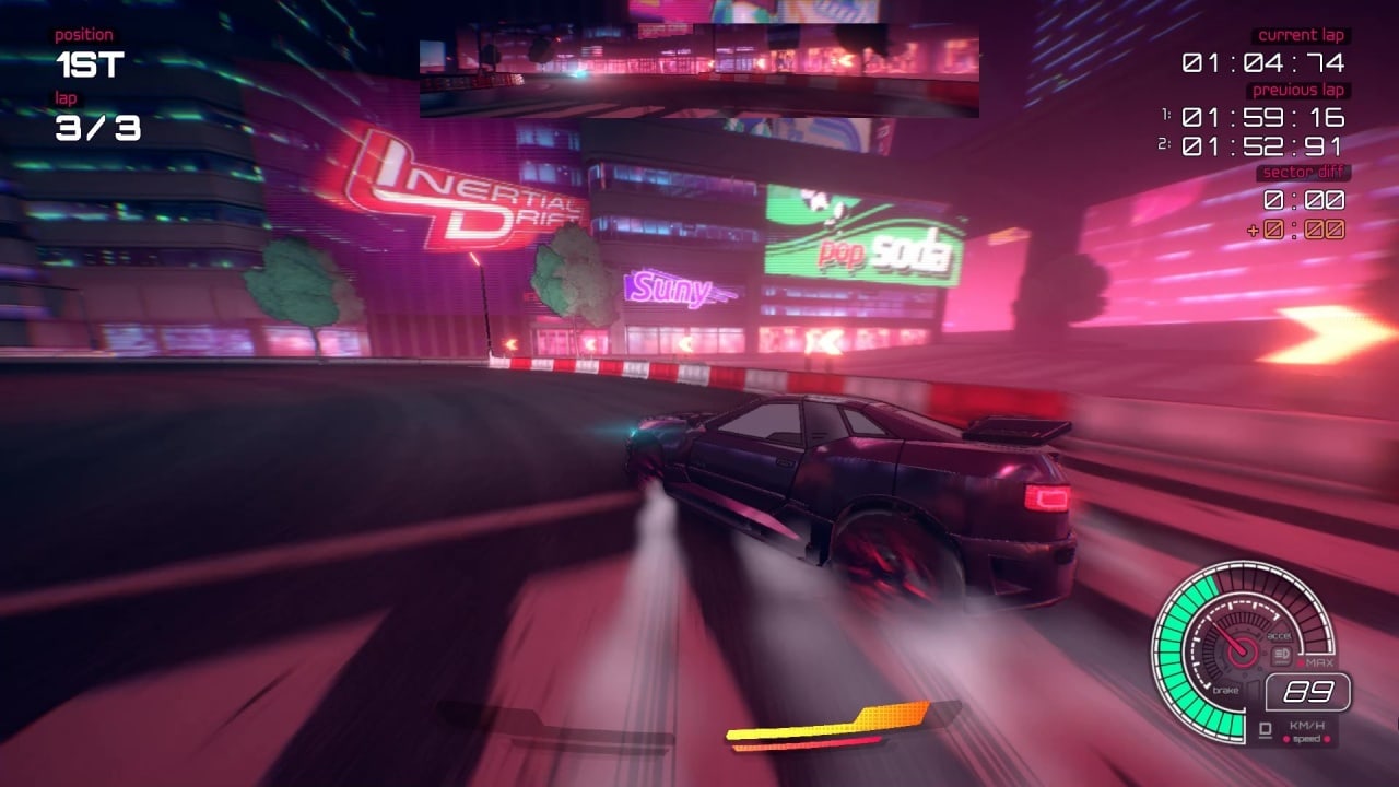 Скриншот-2 из игры Inertial Drift