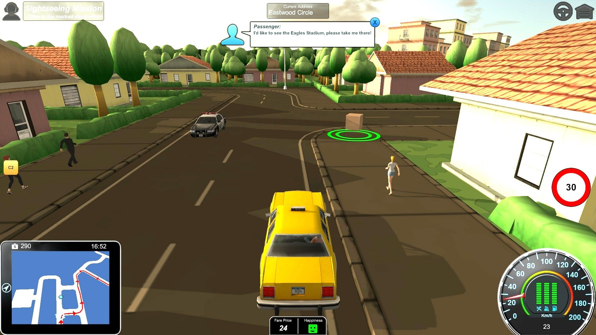 Скриншот-8 из игры Taxi