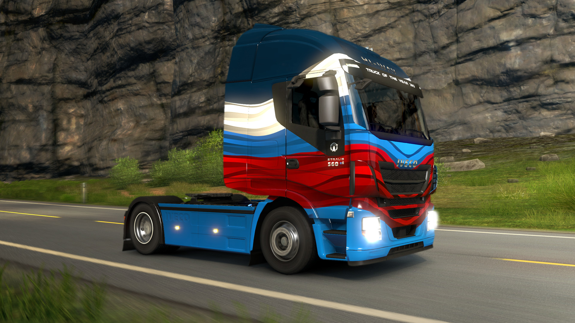 Скриншот-5 из игры Euro Truck Simulator 2 — Russian Paint Jobs Pack