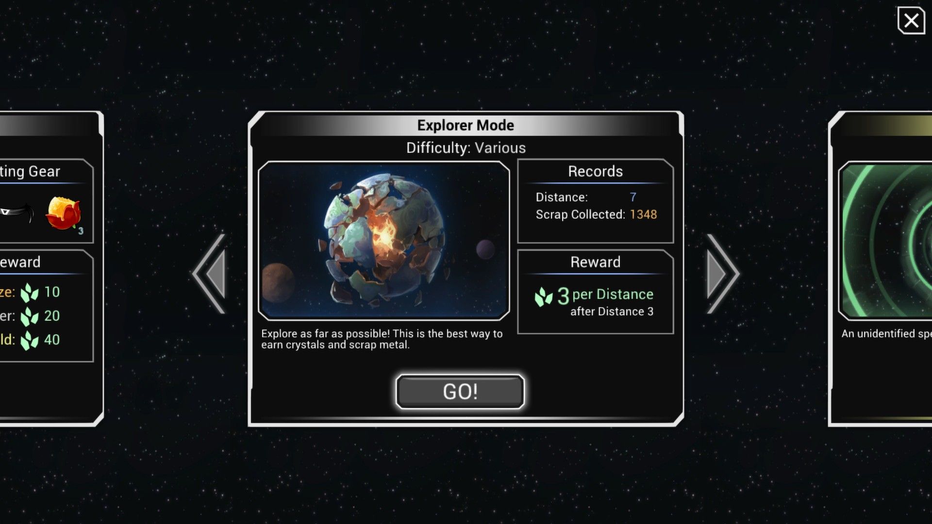 Скриншот-1 из игры Shattered Planet