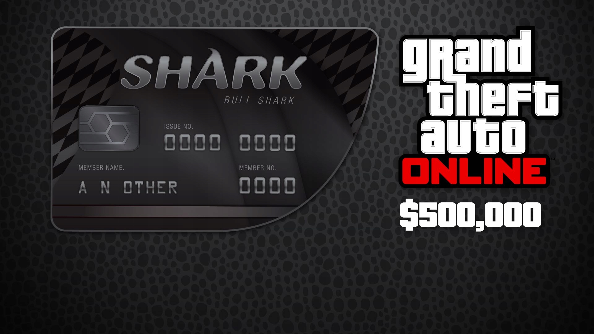 Bull Shark Cash Card на 500.000 $ GTA