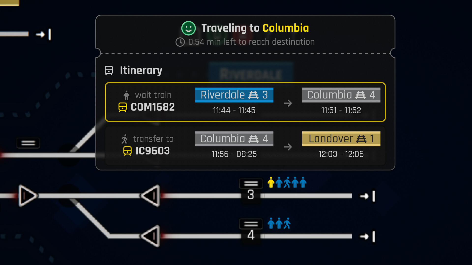 Скриншот-13 из игры Rail Route - Happy Passengers