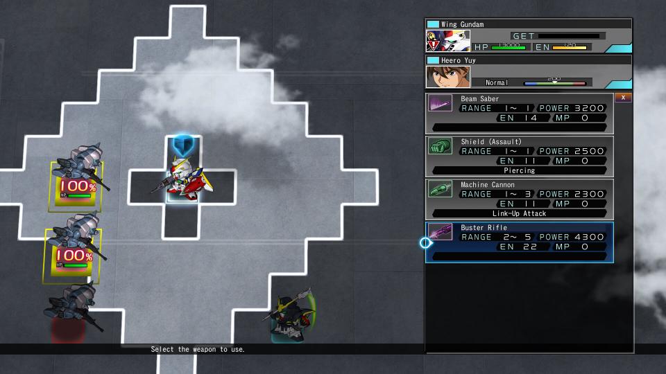 Скриншот-5 из игры SD GUNDAM G GENERATION CROSS RAYS