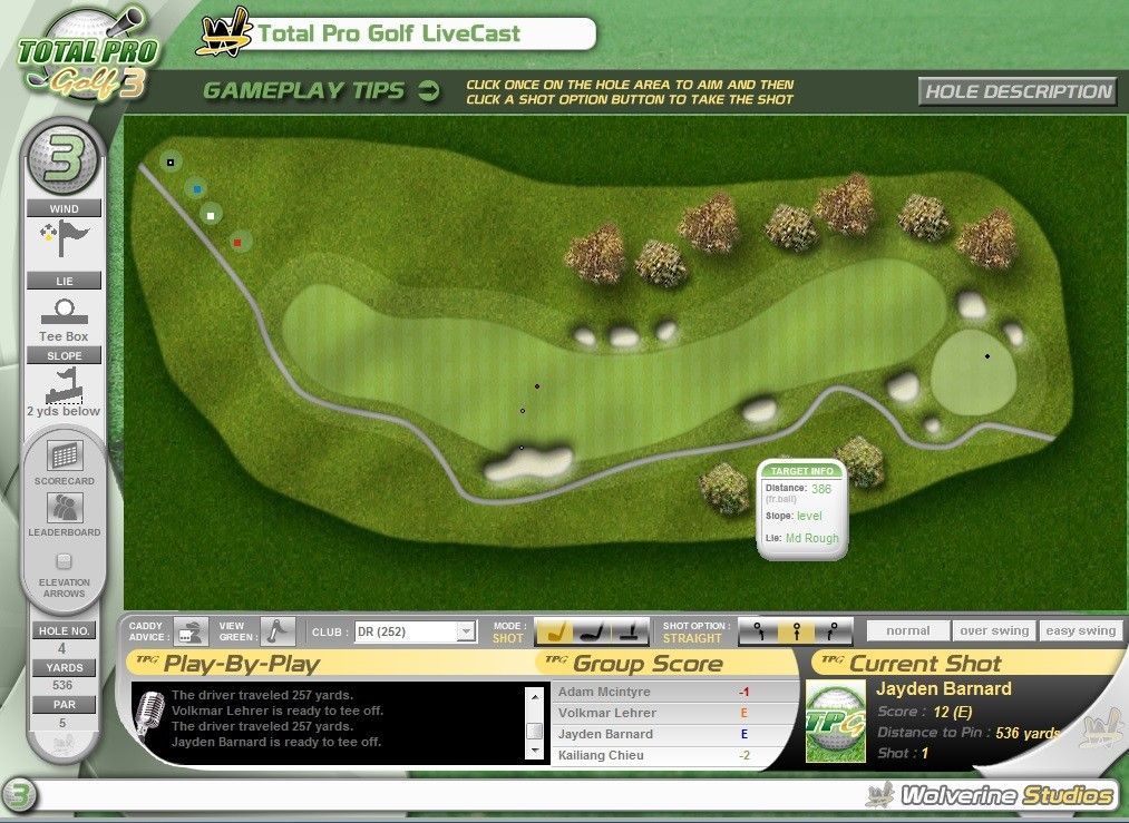 Скриншот-4 из игры Total Pro Golf 3