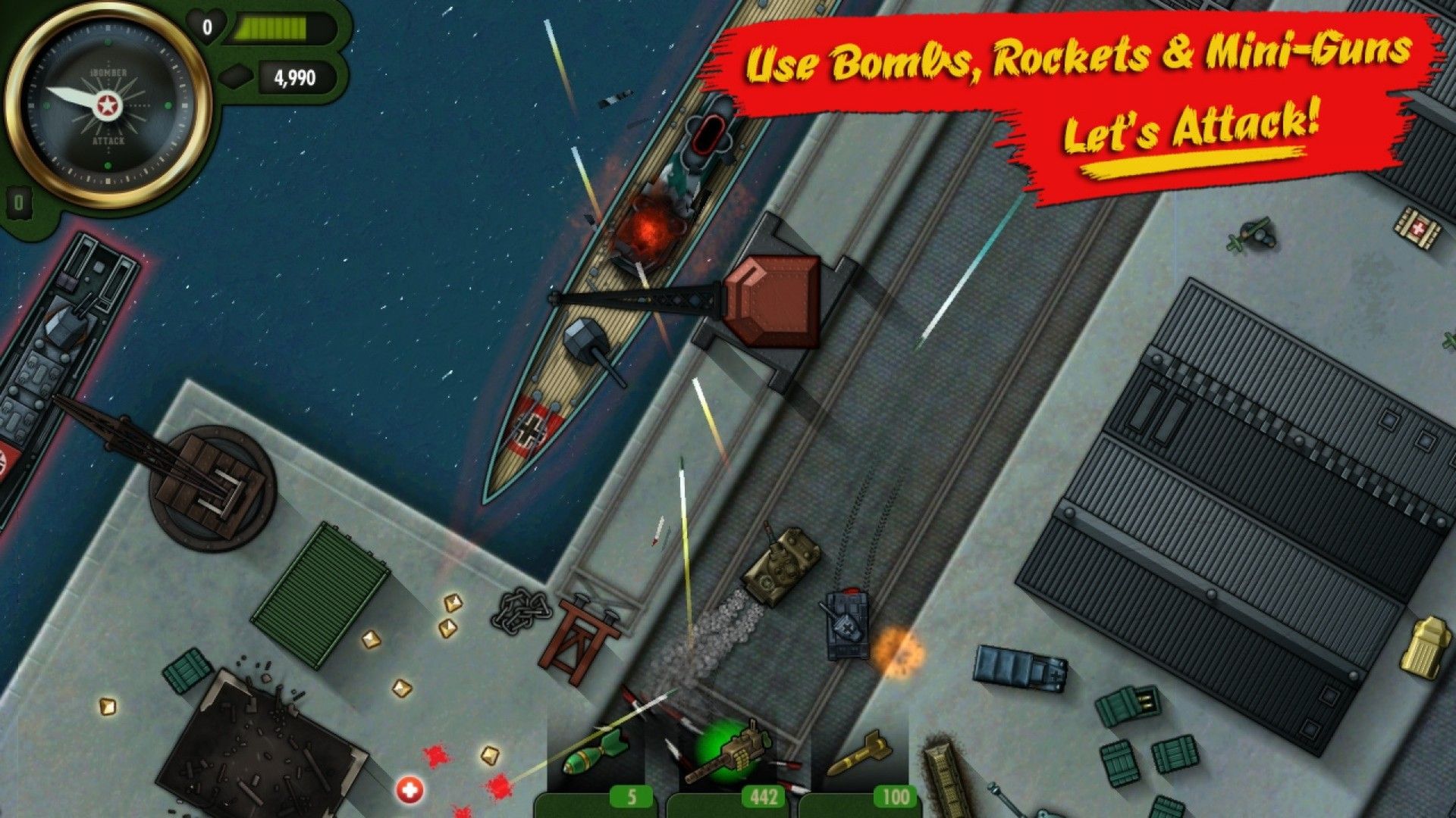 Скриншот-5 из игры iBomber Attack