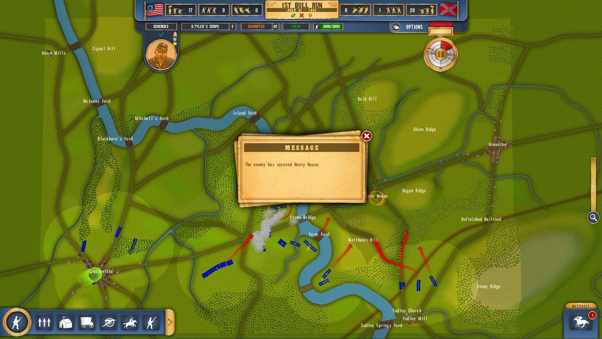 Скриншот-15 из игры Battleplan: American Civil War