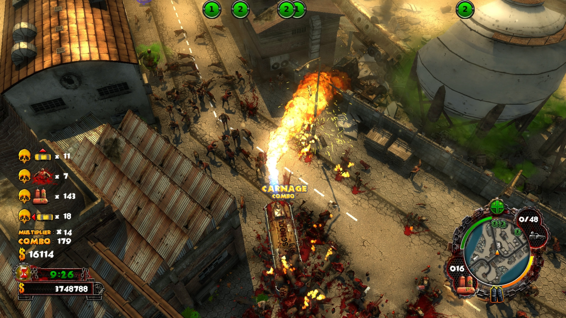Скриншот-5 из игры Zombie Driver HD