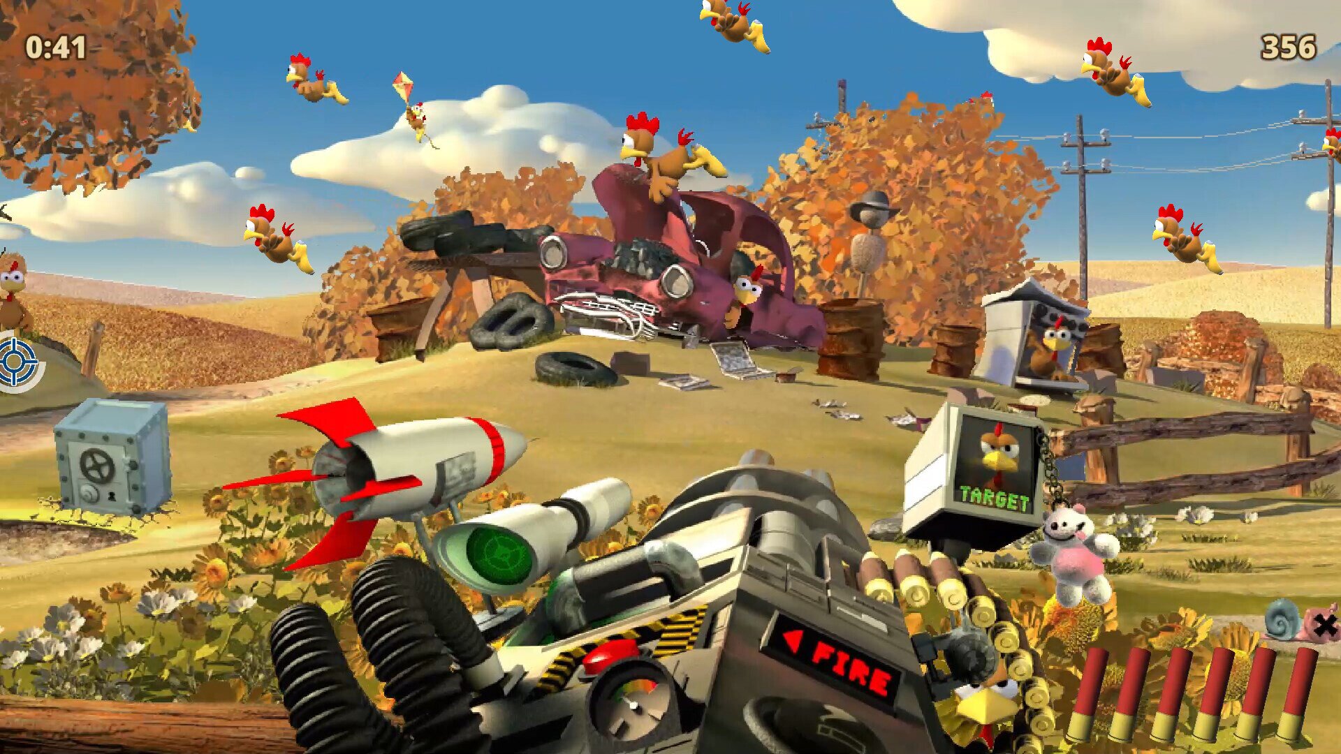 Скриншот-2 из игры Crazy Chicken X для PS5
