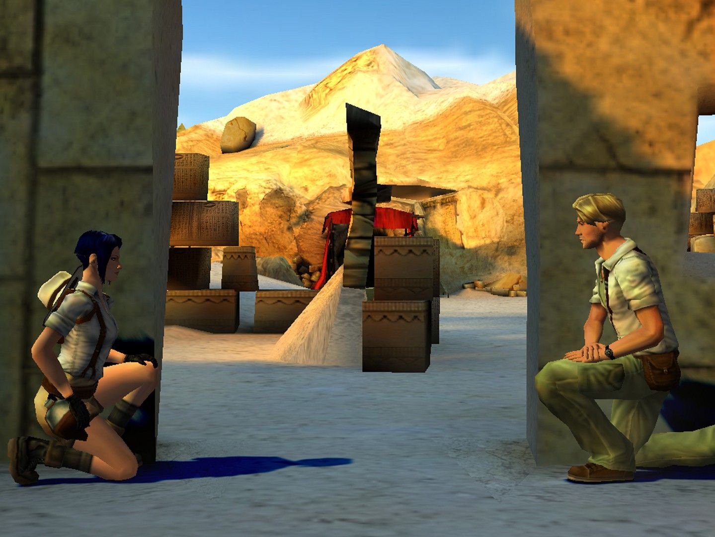 Скриншот-4 из игры Broken Sword 3 — The Sleeping Dragon