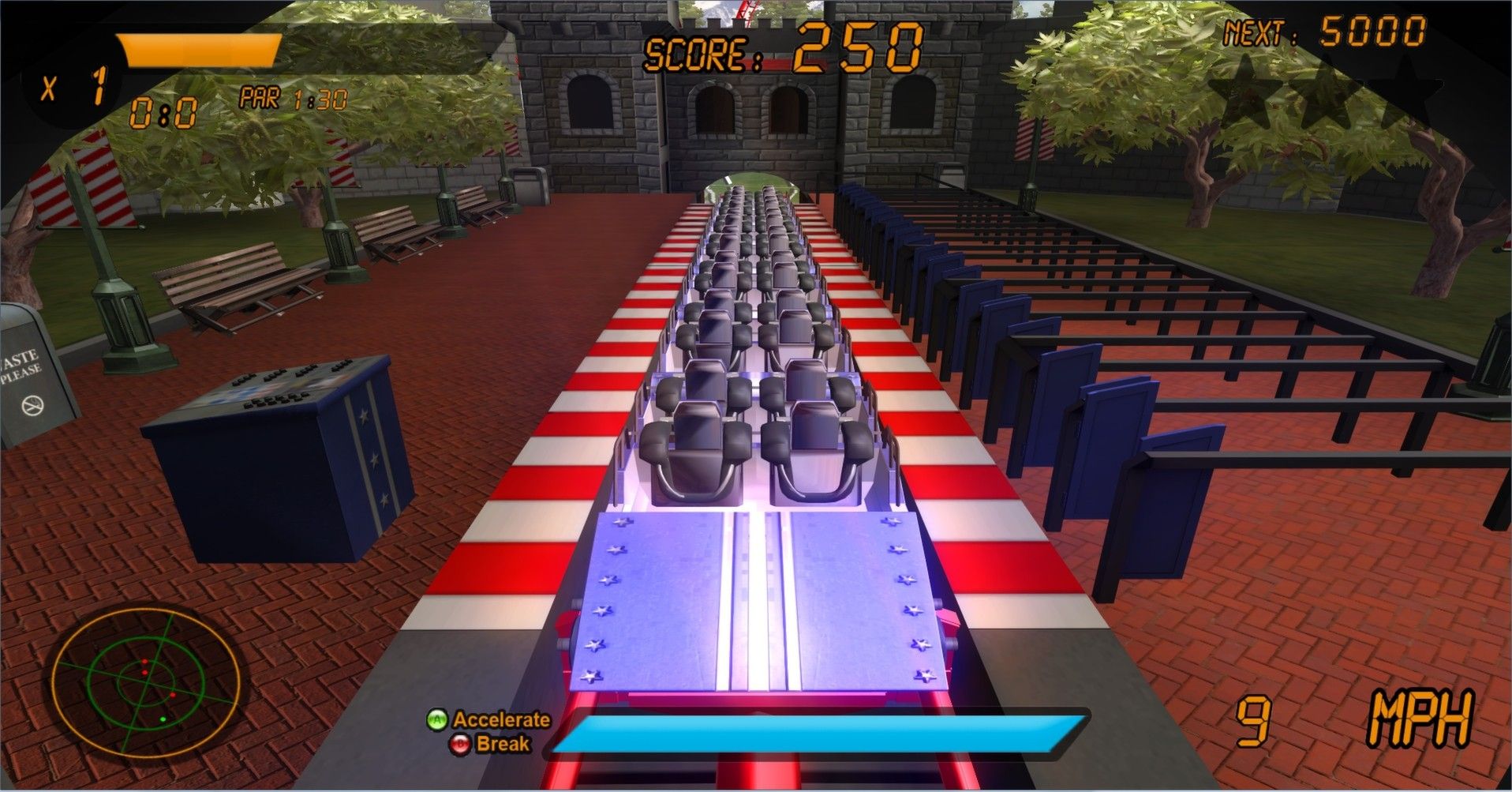 Скриншот-19 из игры Roller Coaster Rampage
