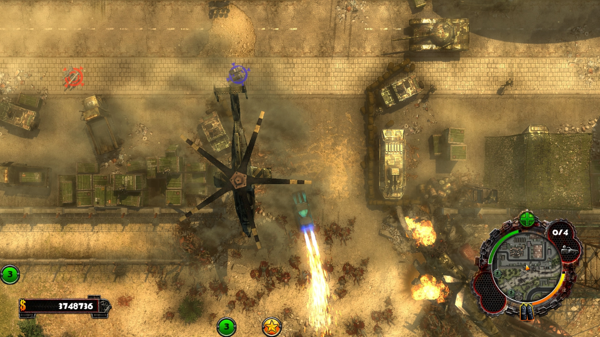 Скриншот-9 из игры Zombie Driver HD