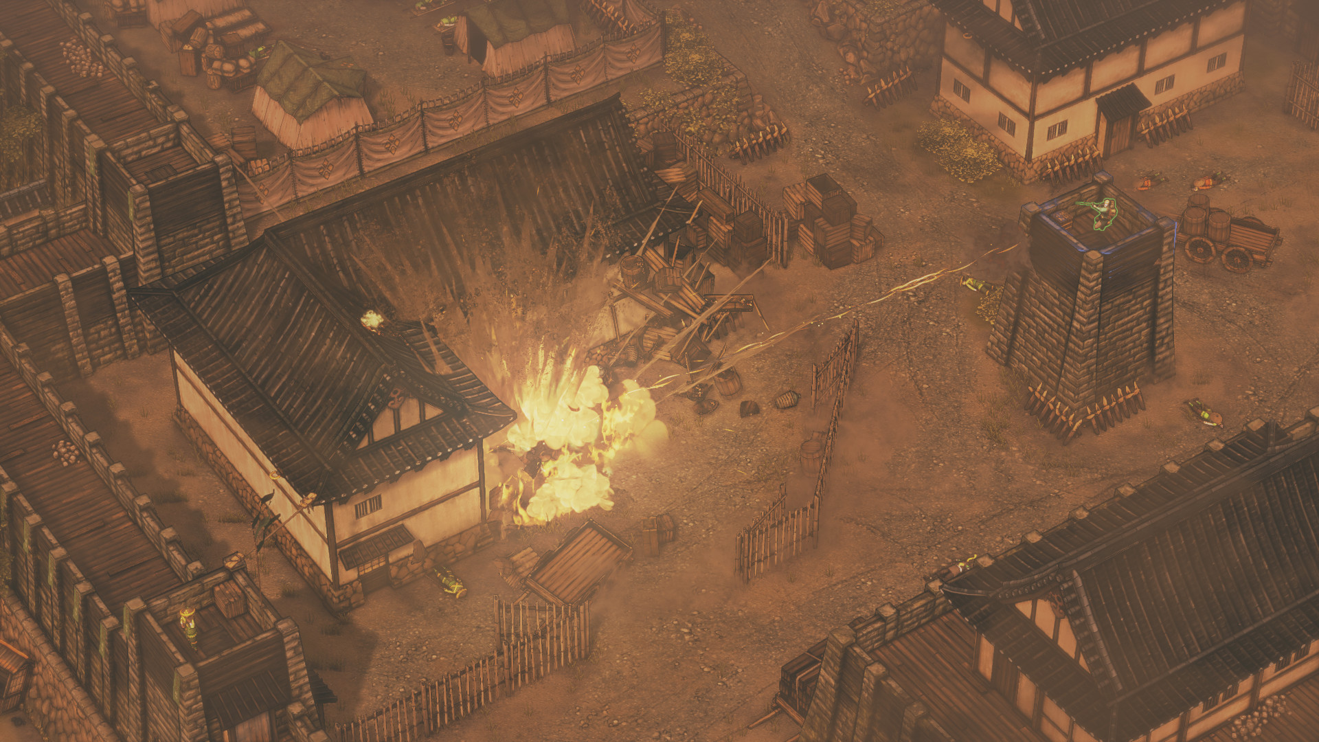 Скриншот-6 из игры Shadow Tactics: Blades of the Shogun