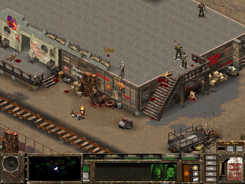 Скриншот-2 из игры Fallout Tactics: Brotherhood of Steel