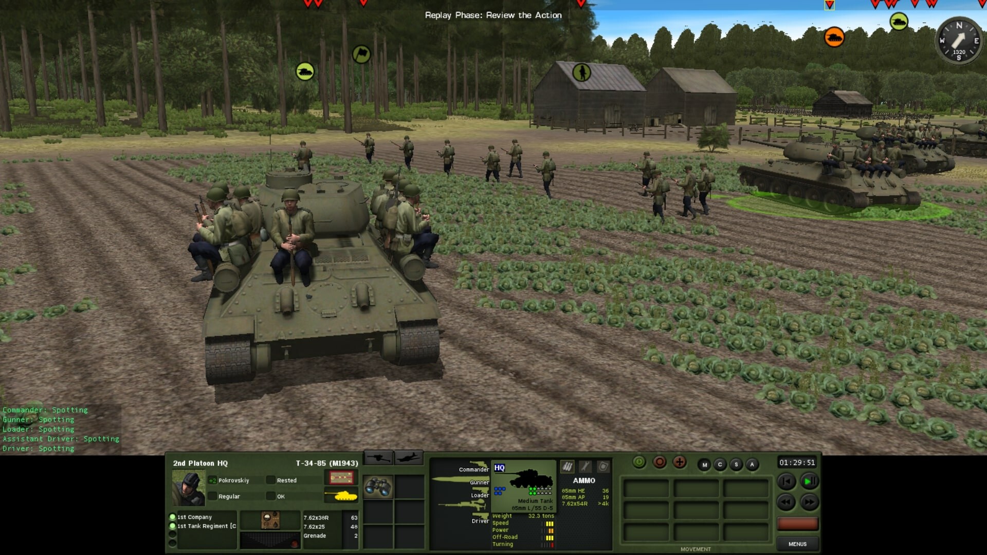 Скриншот-2 из игры Combat Mission: Red Thunder