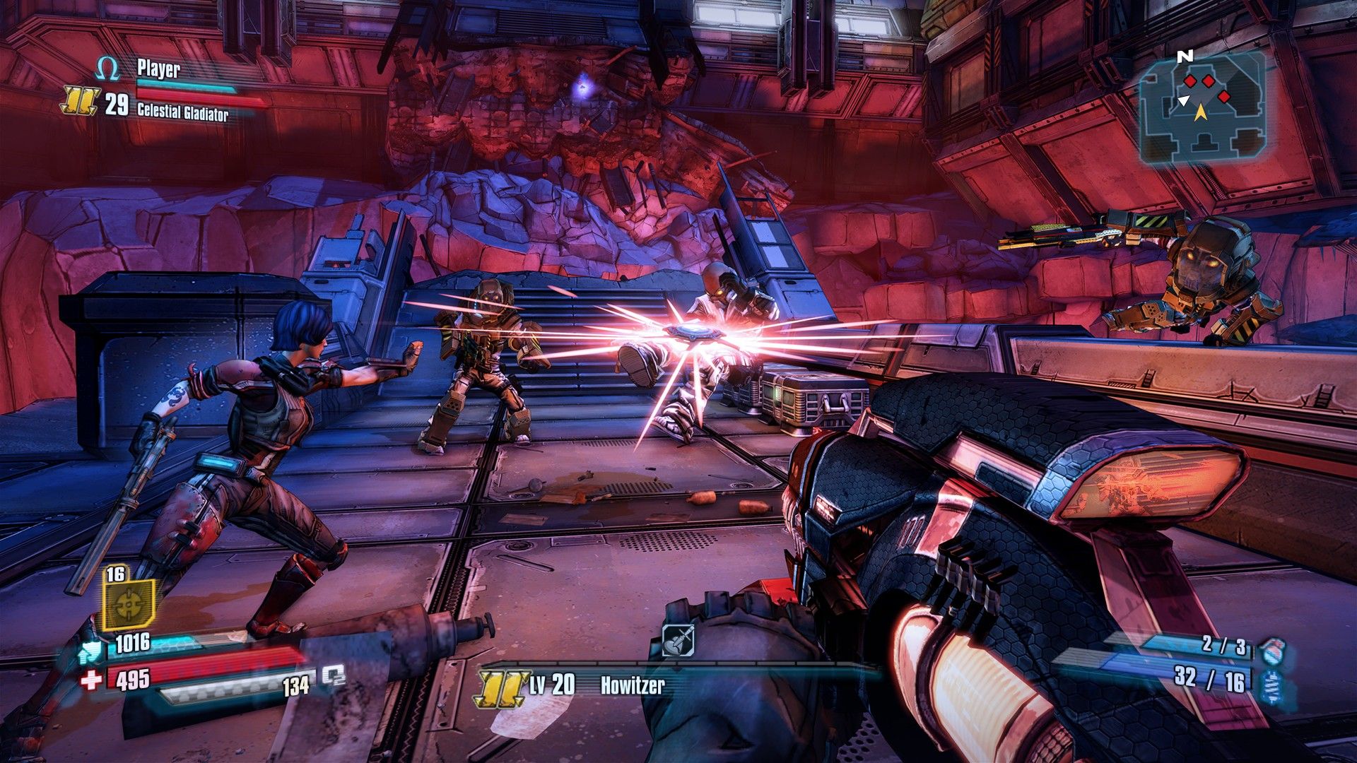 Скриншот-6 из игры Borderlands: The Pre-Sequel — Shock Drop Slaughter Pit