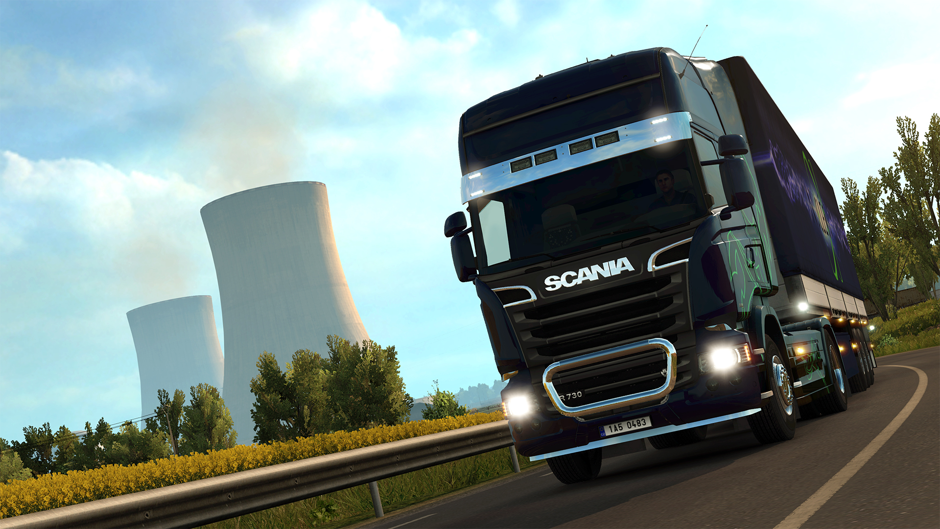 Скриншот-4 из игры Euro Truck Simulator 2 — Vive La France !