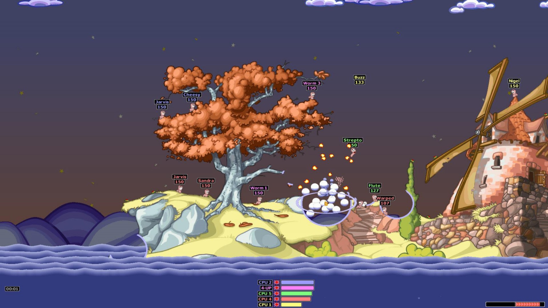 Скриншот-6 из игры Worms Armageddon