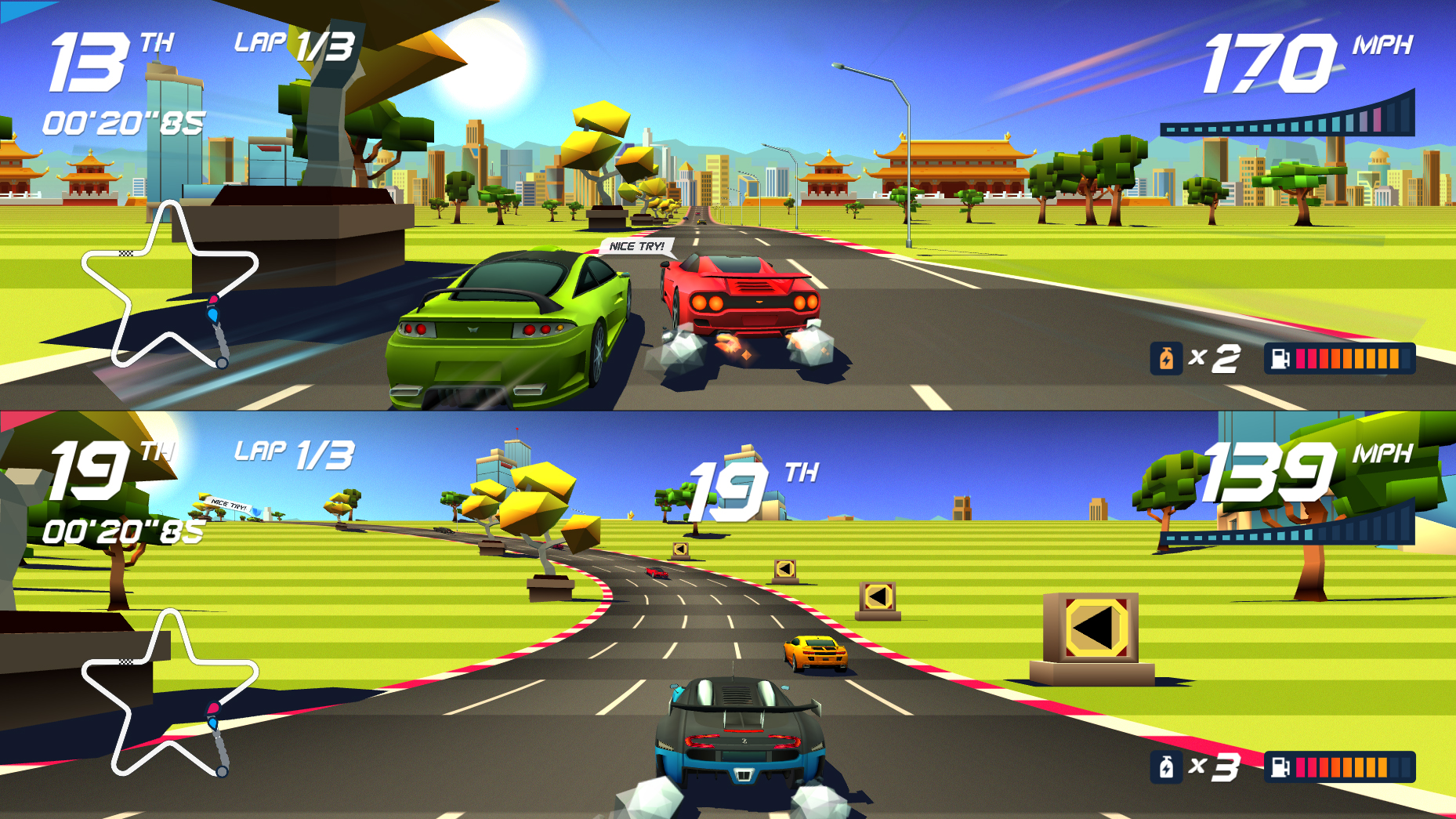 Скриншот-3 из игры Horizon Chase Turbo