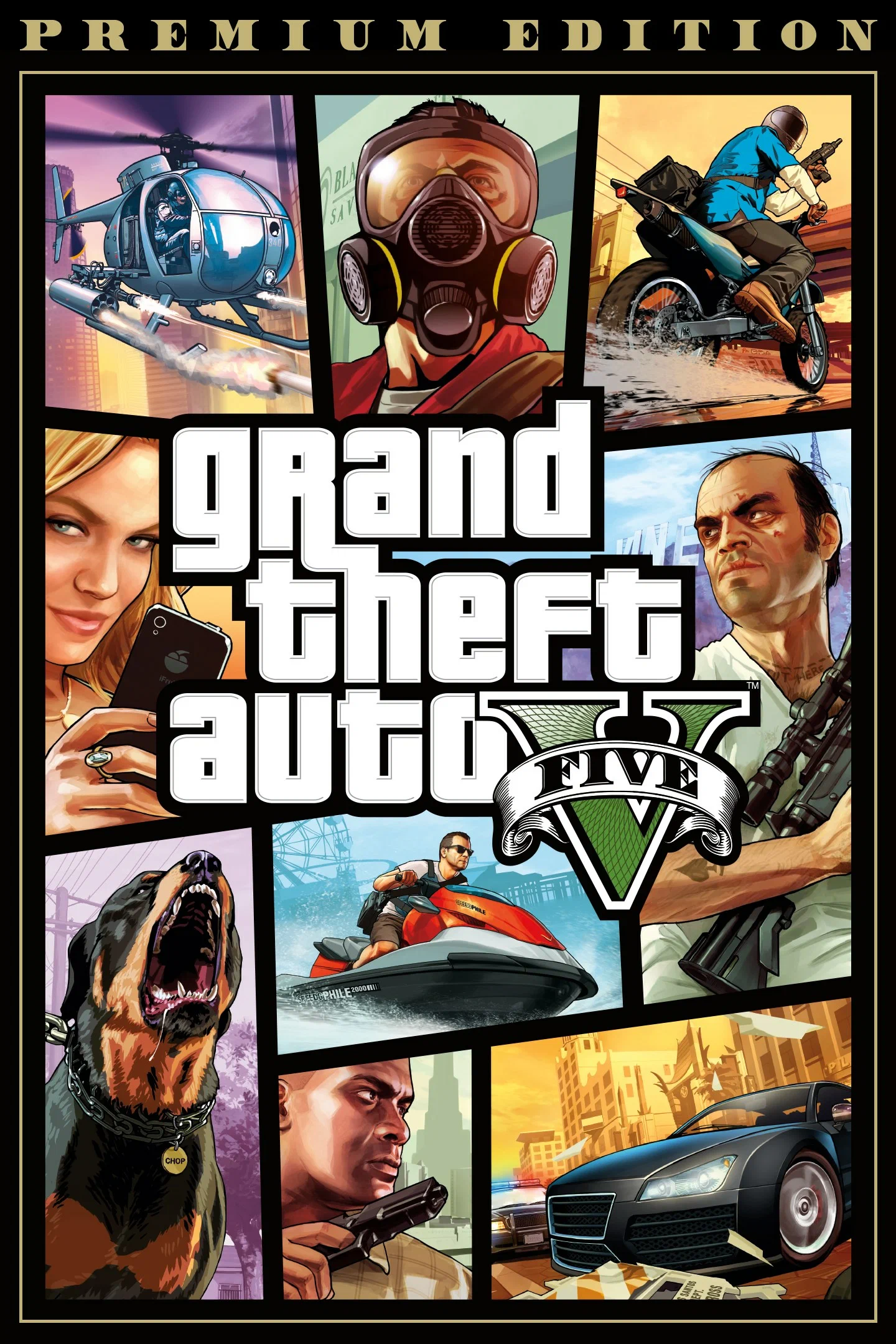 Картинка Grand Theft Auto V: Premium Edition для PS4