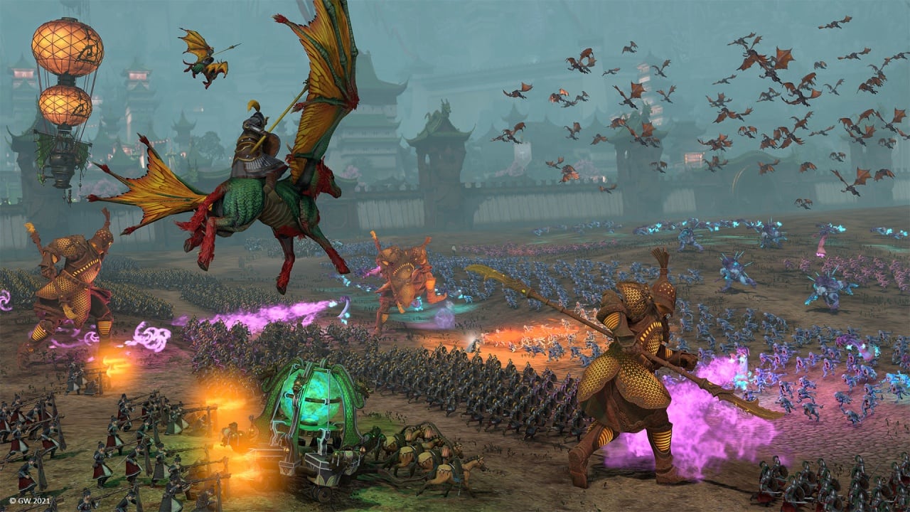 Скриншот-9 из игры Total War: WARHAMMER III - Forge of the Chaos Dwarfs