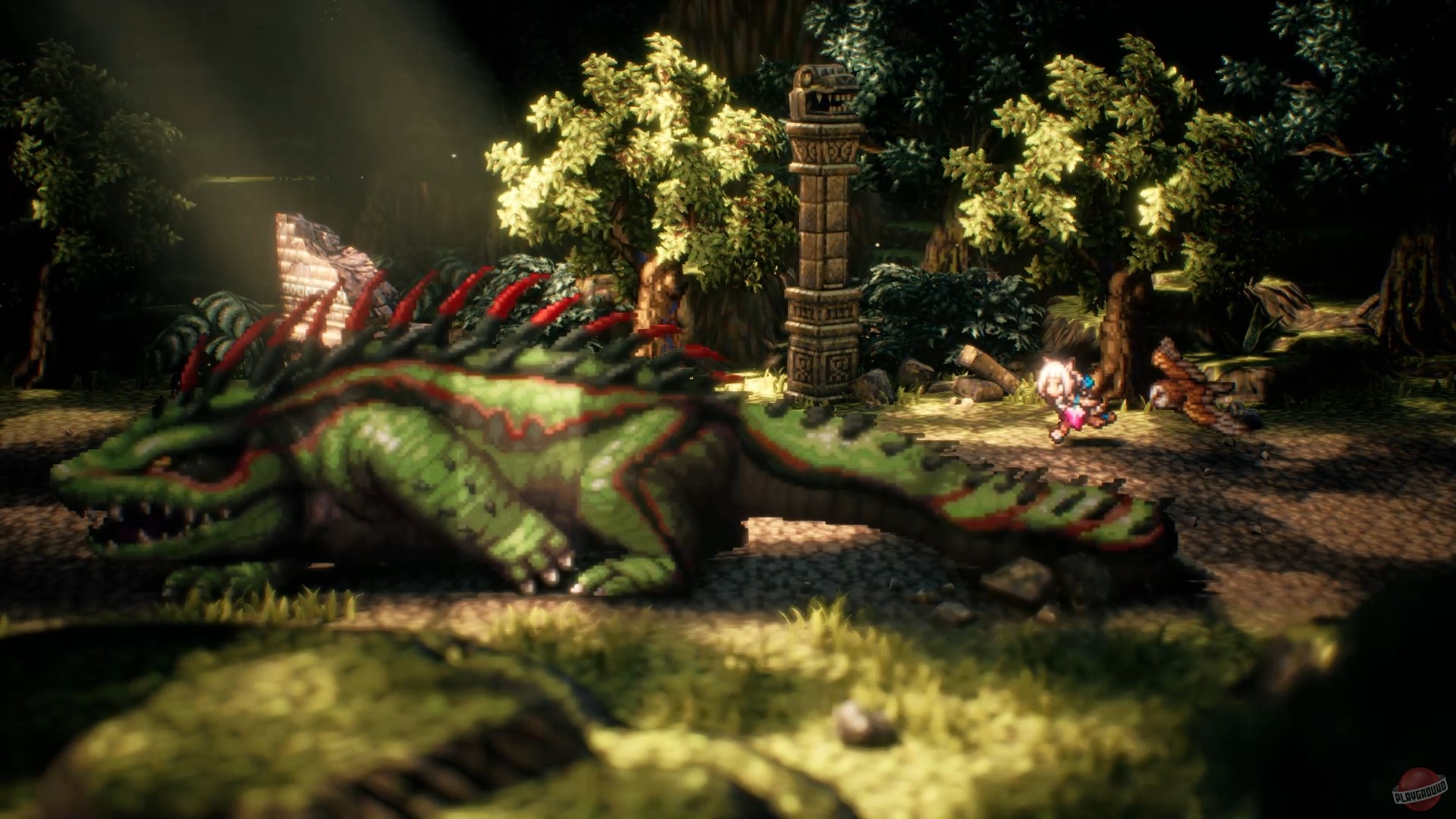 Скриншот-2 из игры Octopath Traveler II для PS