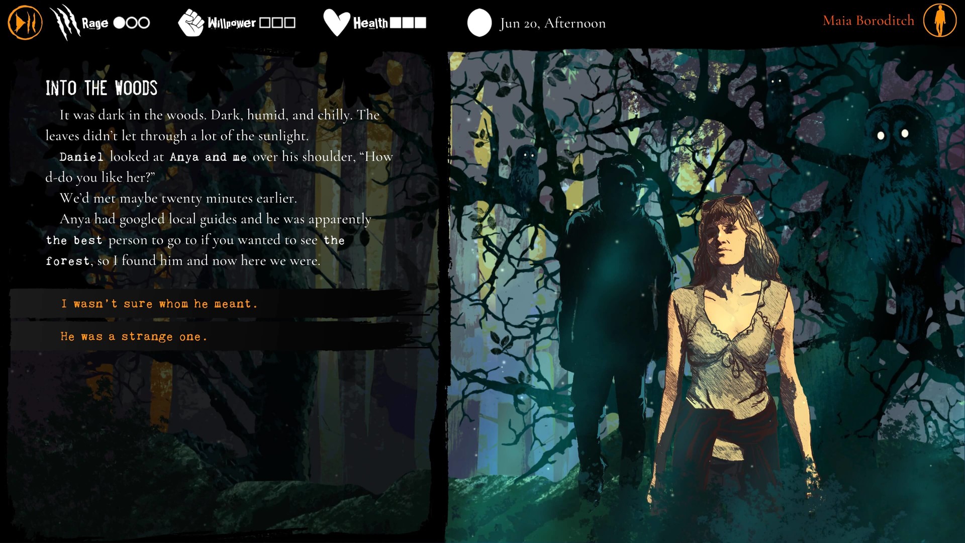 Скриншот-2 из игры Werewolf: The Apocalypse — Heart of The Forest