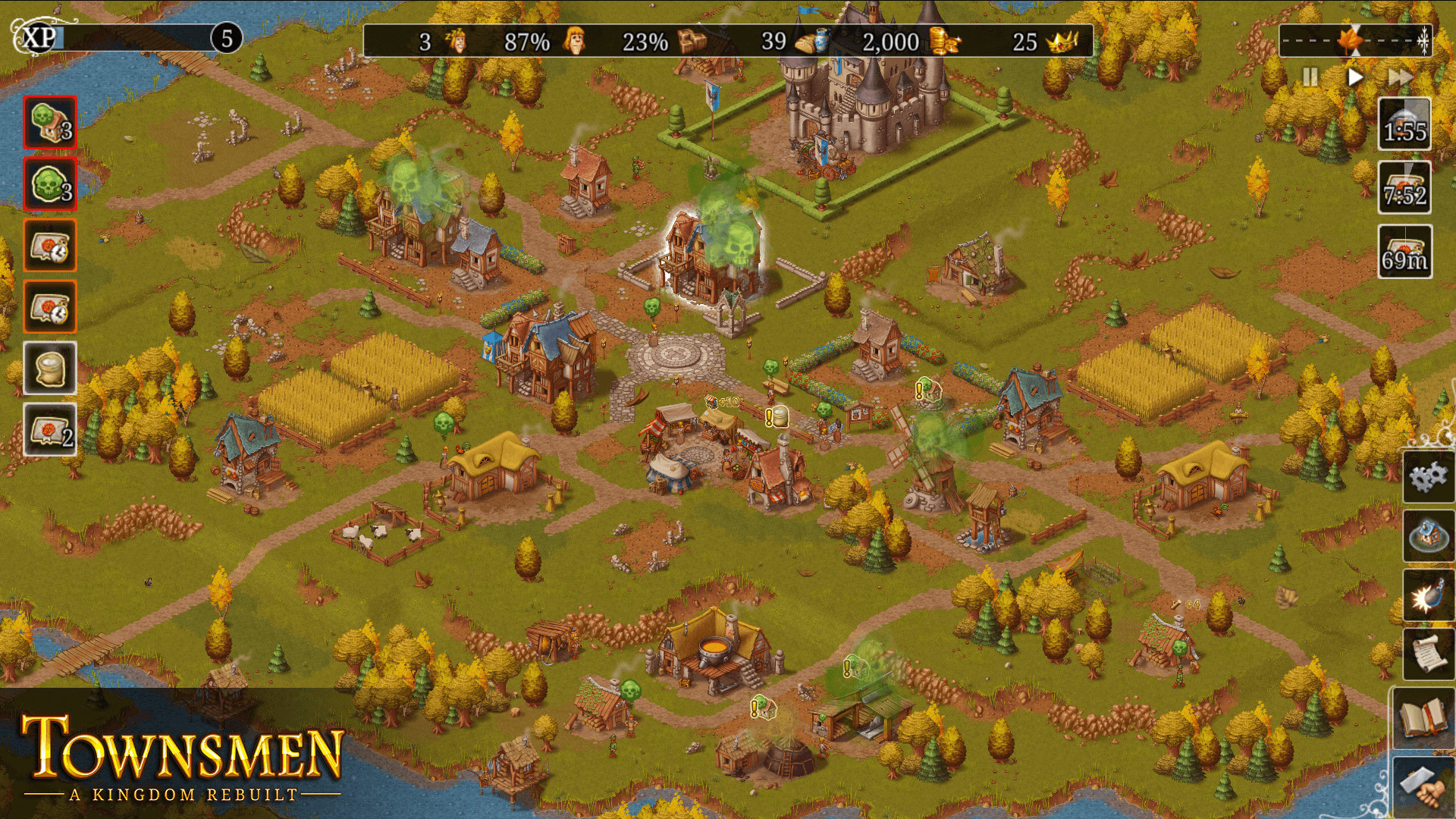 Скриншот-12 из игры Townsmen - A Kingdom Rebuilt