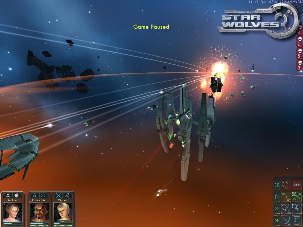 Скриншот-16 из игры Star Wolves