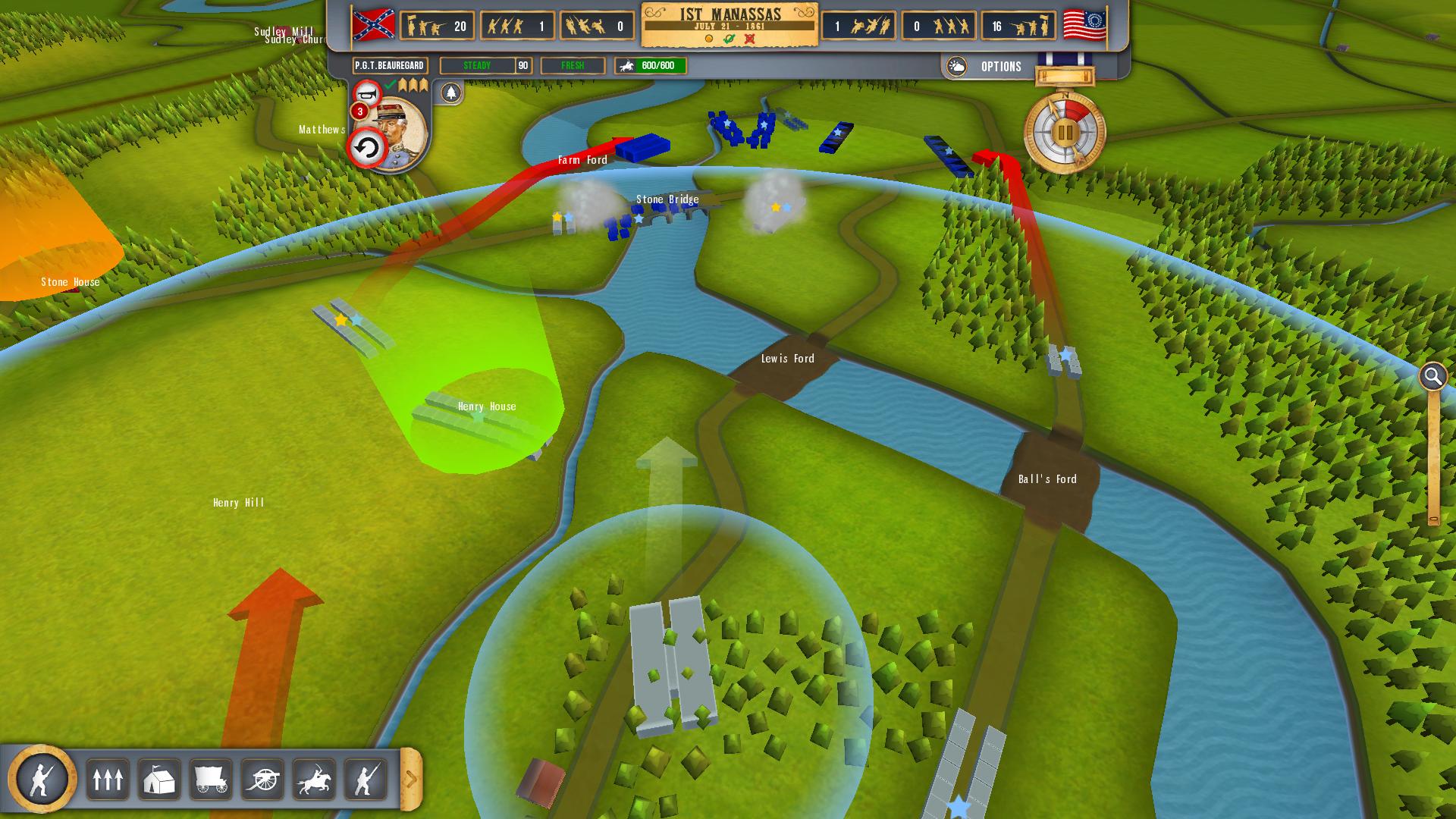 Скриншот-7 из игры Battleplan: American Civil War