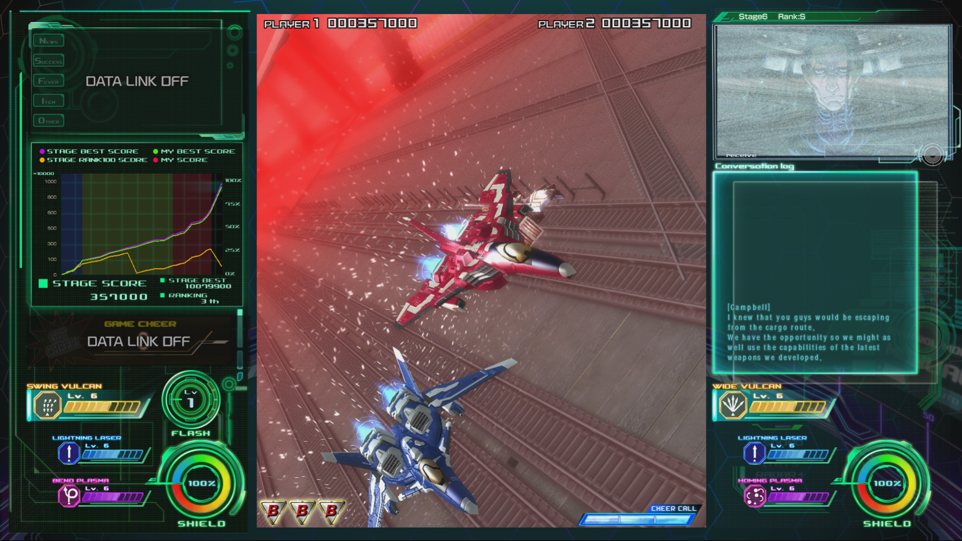 Скриншот-9 из игры Raiden V: Director's Cut