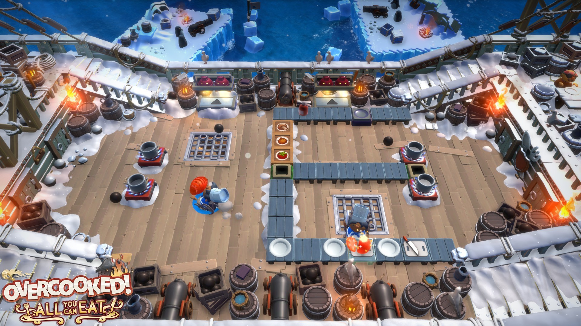 Скриншот-2 из игры Overcooked! All You Can Eat для PS