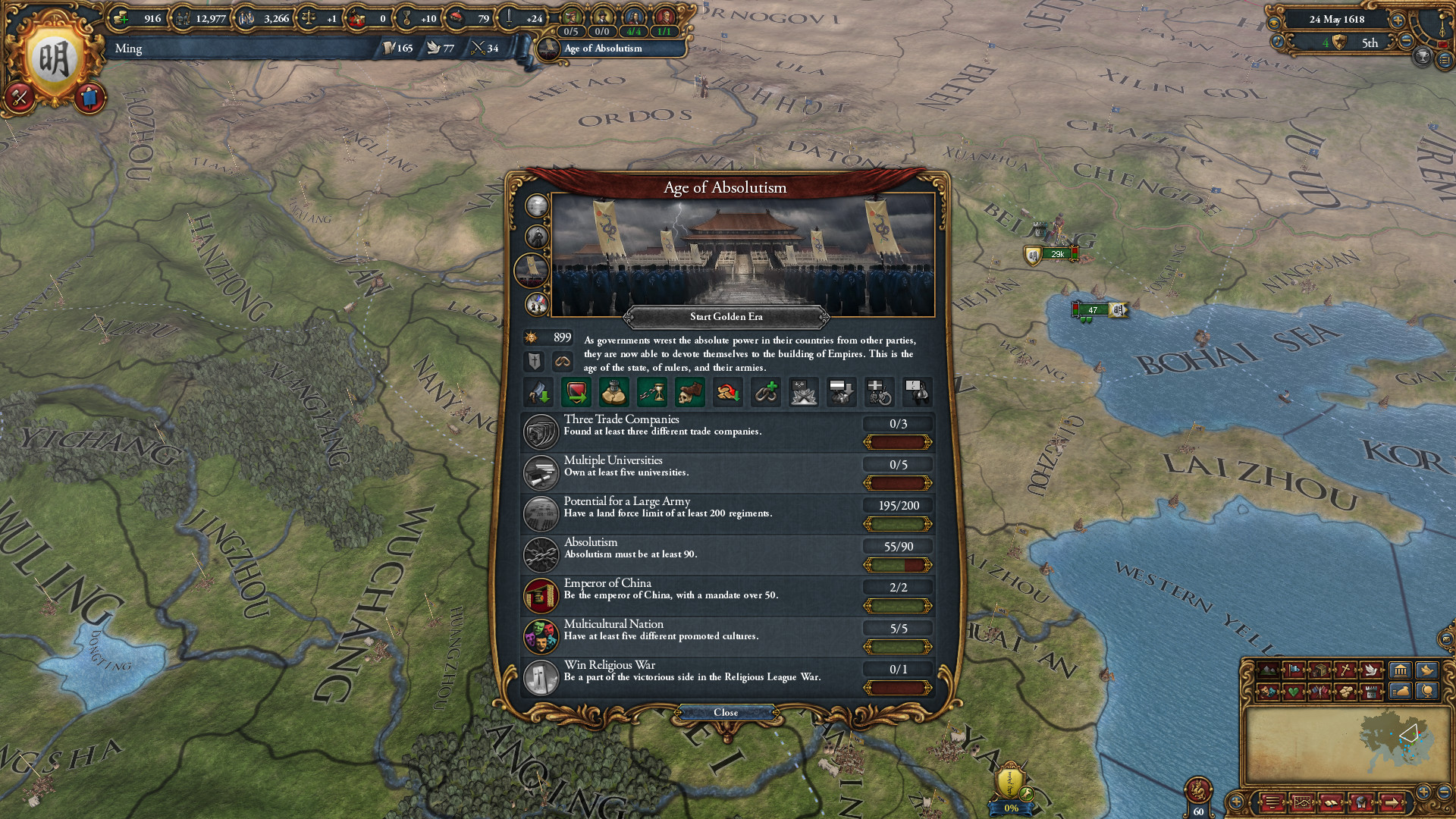 Скриншот-0 из игры Europa Universalis IV: Mandate of Heaven