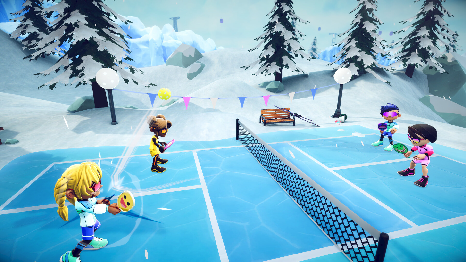 Скриншот-1 из игры PICKLEBALL SMASH