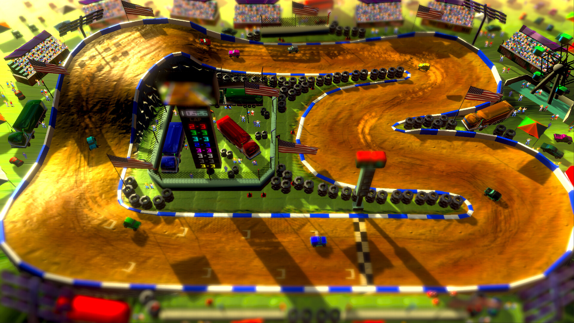 Скриншот-0 из игры Rock 'N Racing Off Road для ХВОХ