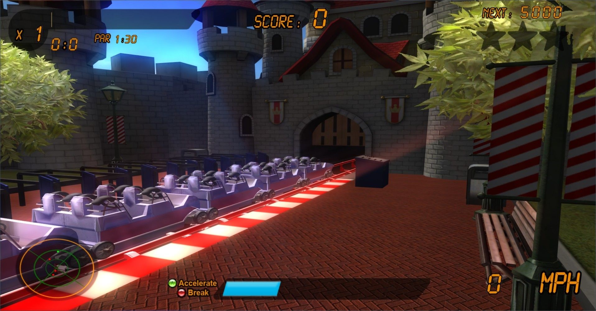Скриншот-12 из игры Roller Coaster Rampage