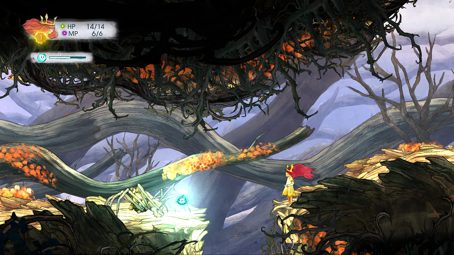 Скриншот-4 из игры Child of Light для PS4