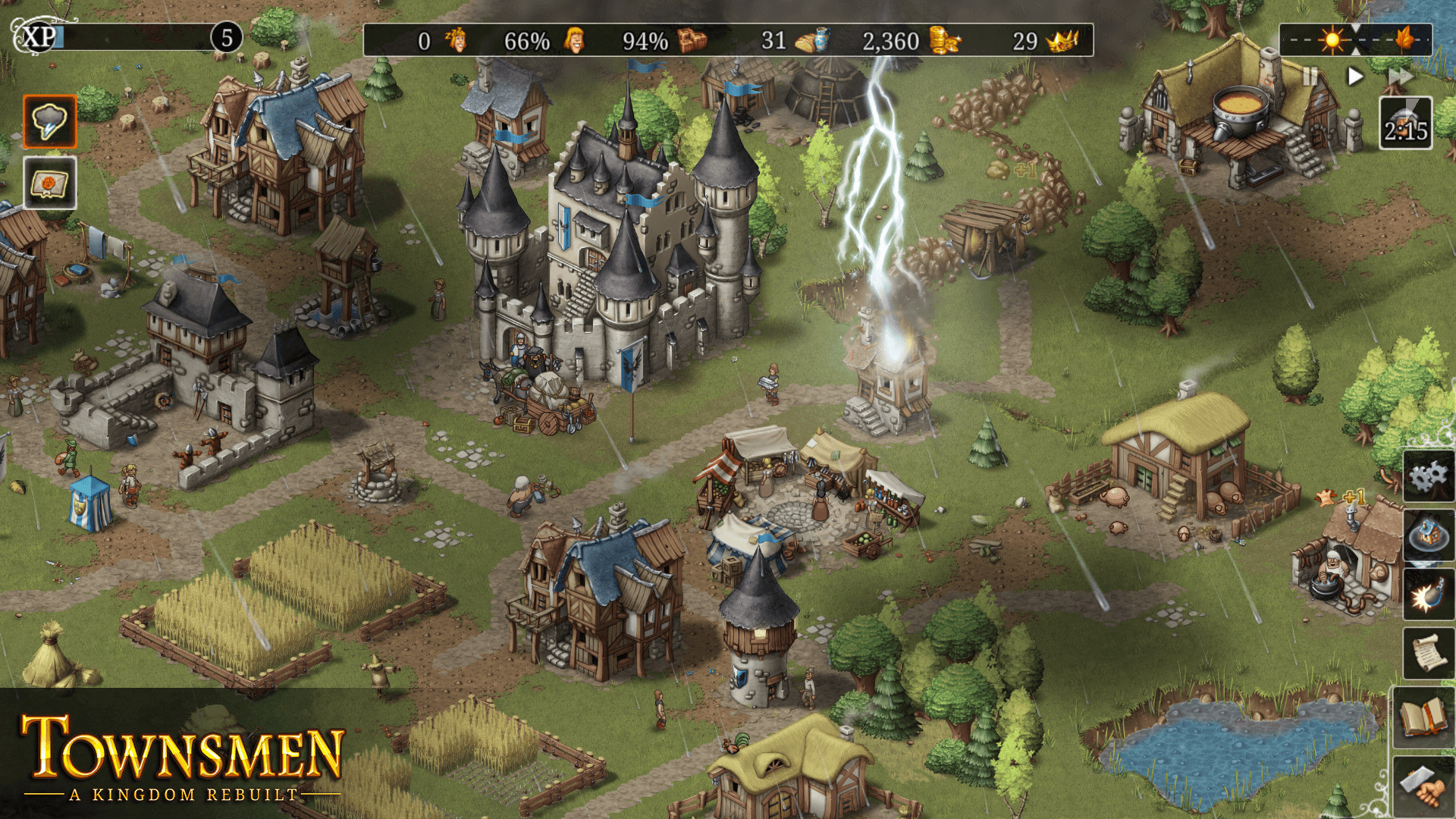 Скриншот-8 из игры Townsmen - A Kingdom Rebuilt