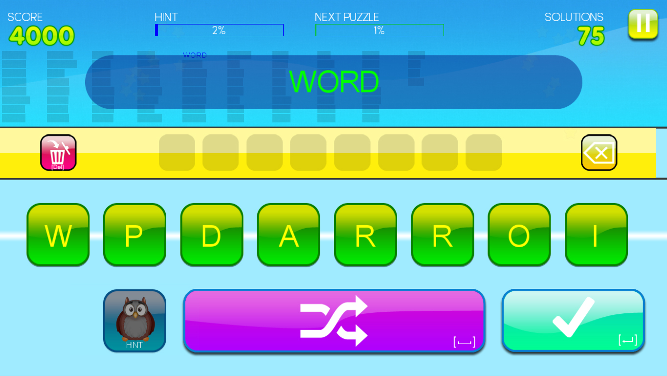 Скриншот-1 из игры Ace of Words