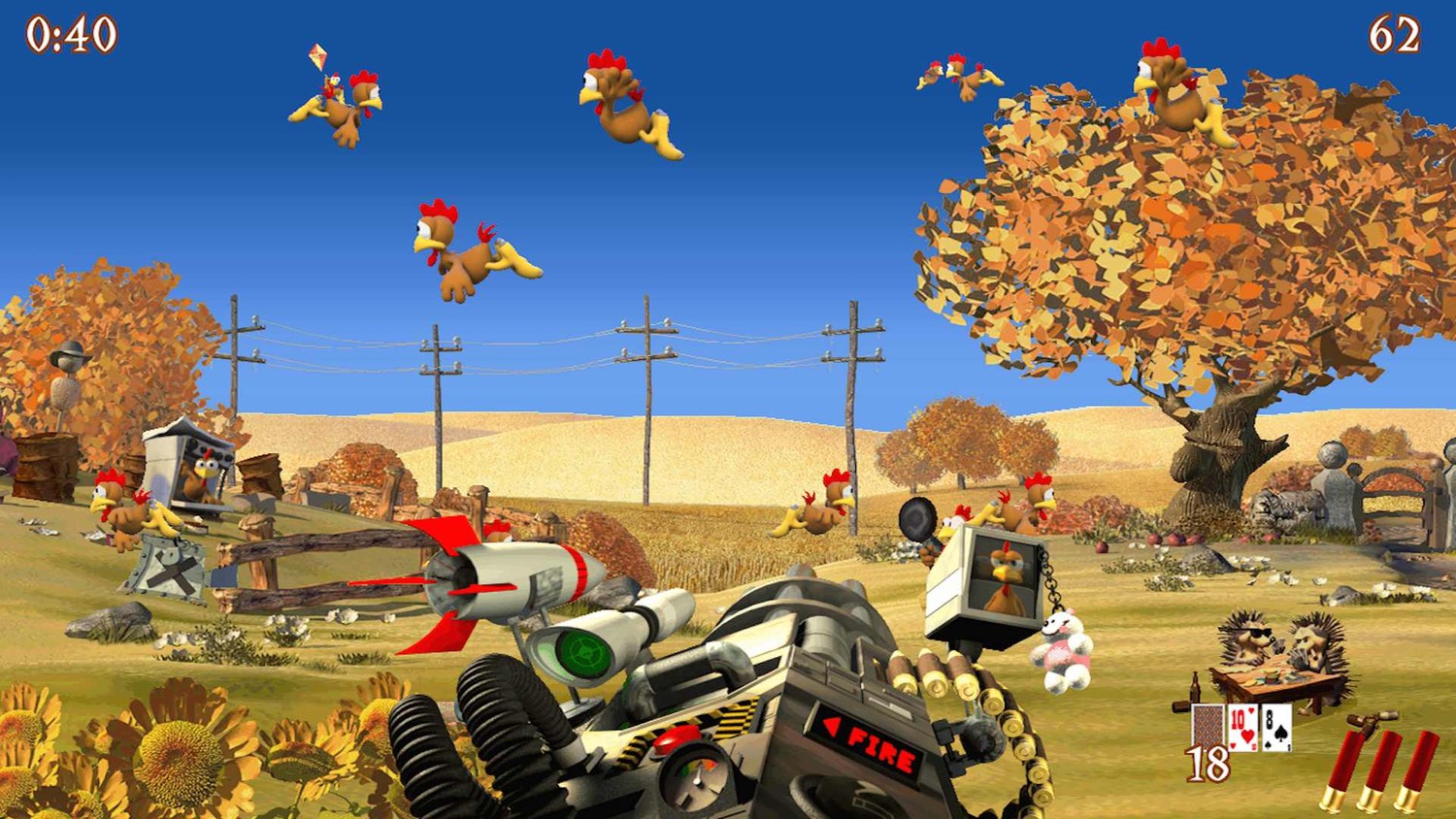 Скриншот-3 из игры Crazy Chicken Remake для PS4