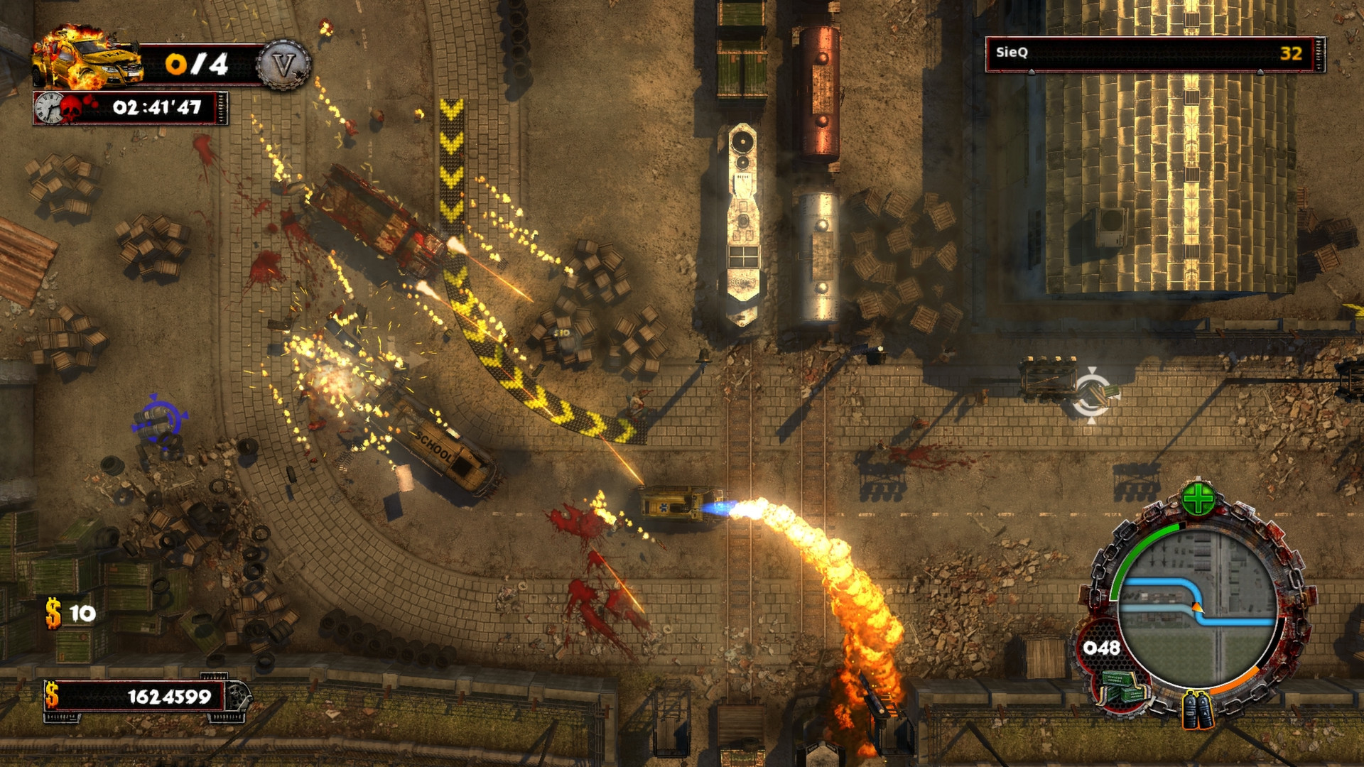 Скриншот-26 из игры Zombie Driver HD