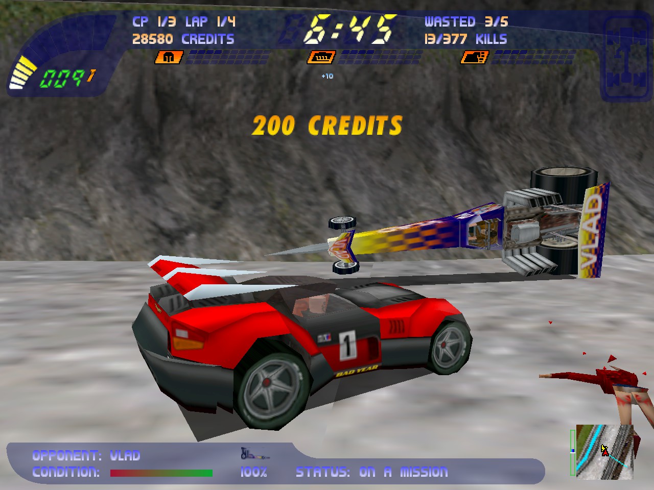 Скриншот-6 из игры Carmageddon 2: Carpocalypse Now