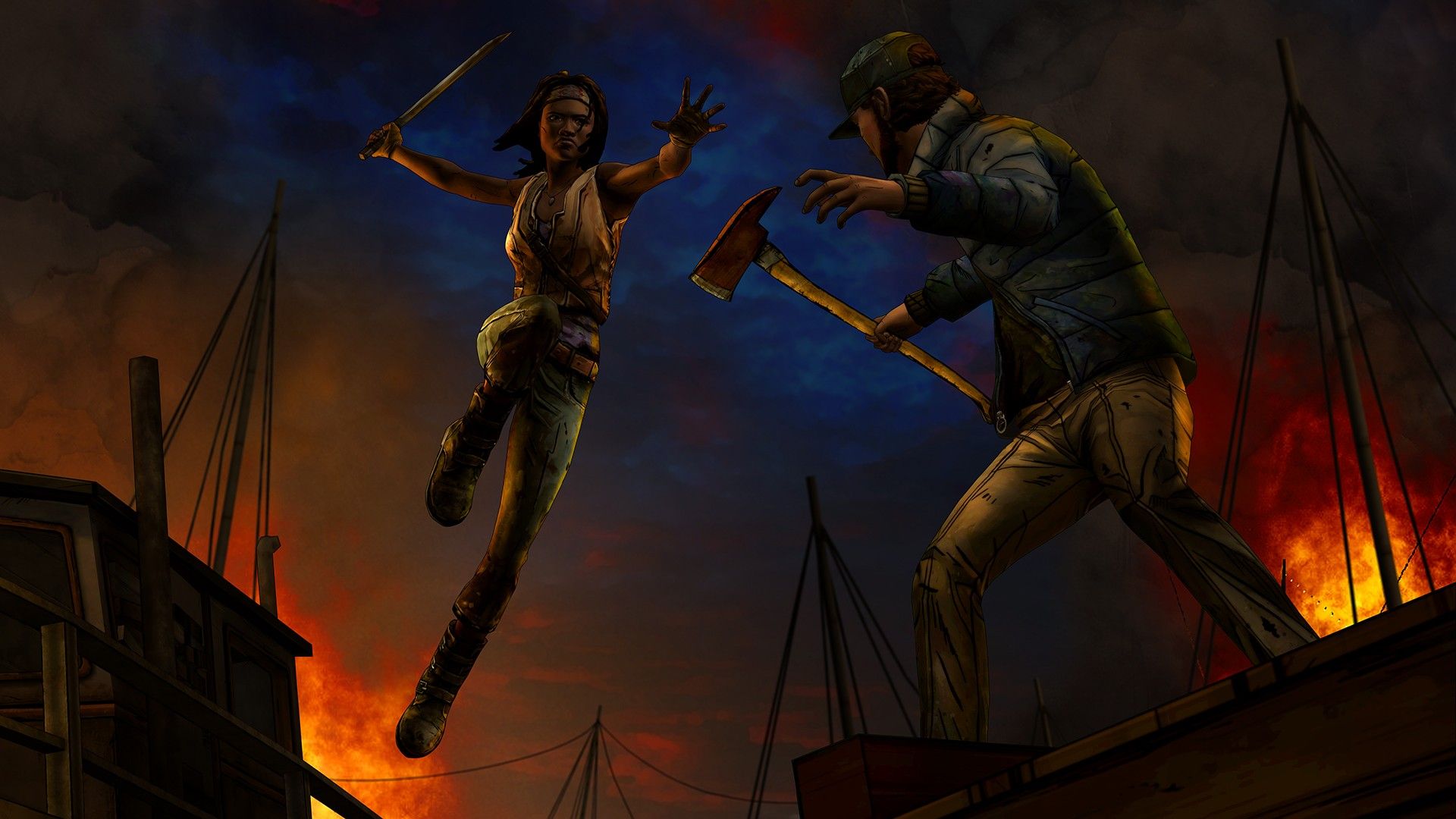 Скриншот-3 из игры The Walking Dead: Michonne — A Telltale Miniseries