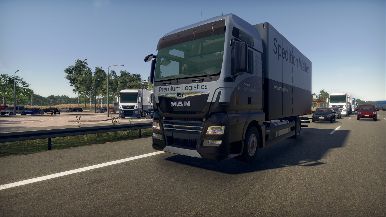 Скриншот-4 из игры On The Road The Truck Simulator для XBOX