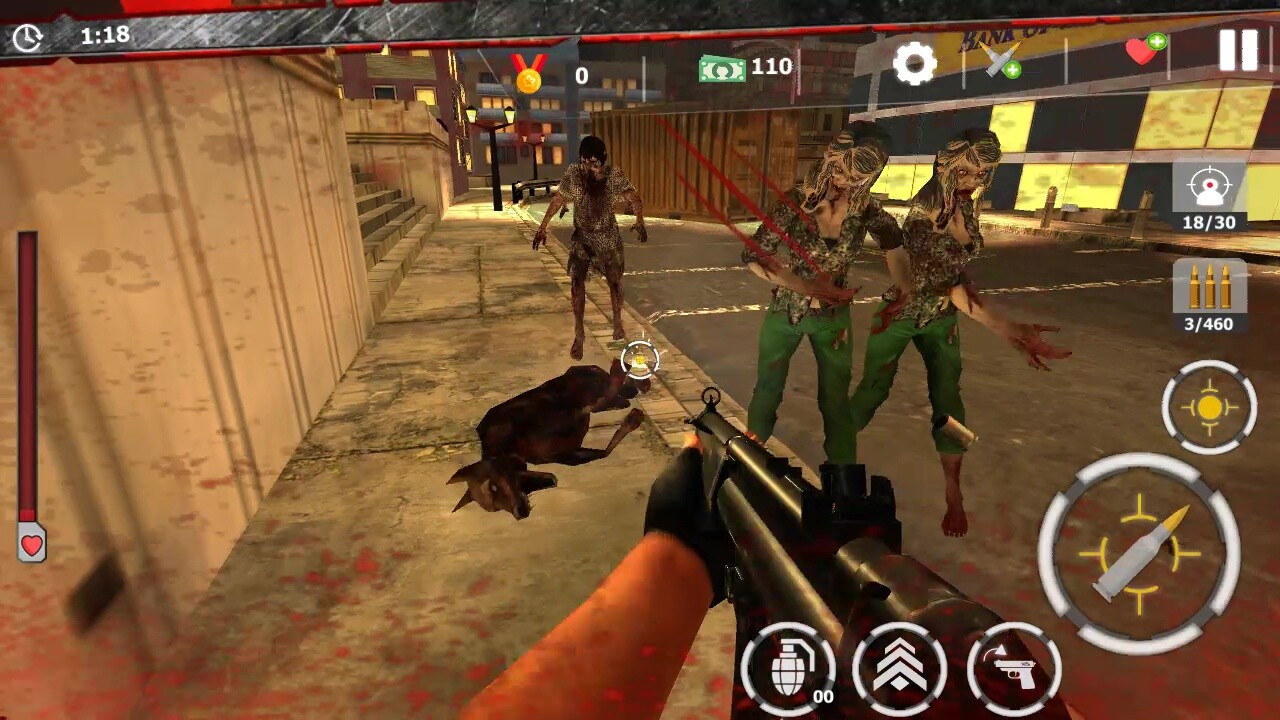 Скриншот-0 из игры Zombie Survivor: Undead City Attack