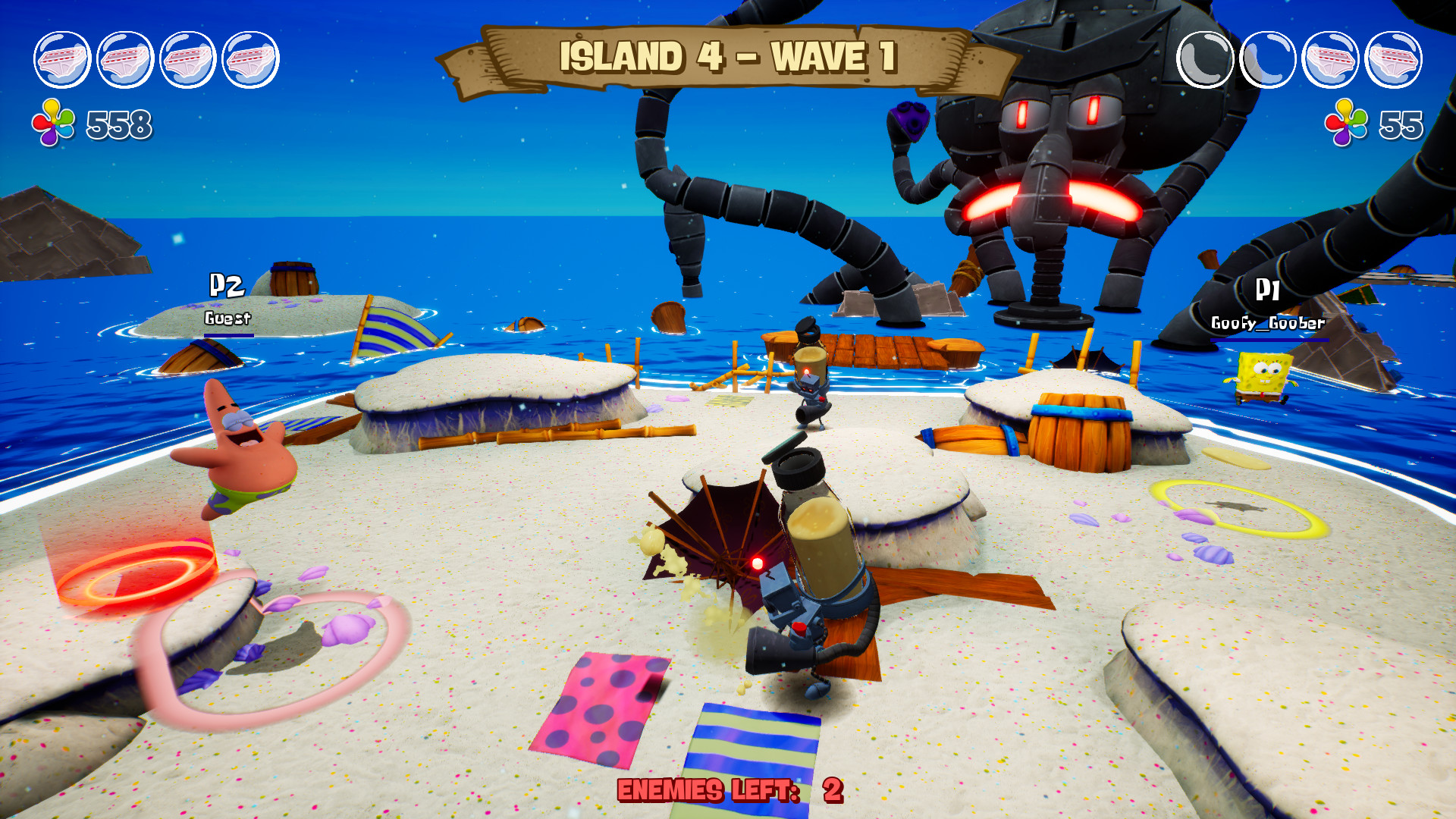 Скриншот-13 из игры Spongebob Squarepants: Battle For Bikini Bottom — Rehydrated для XBOX