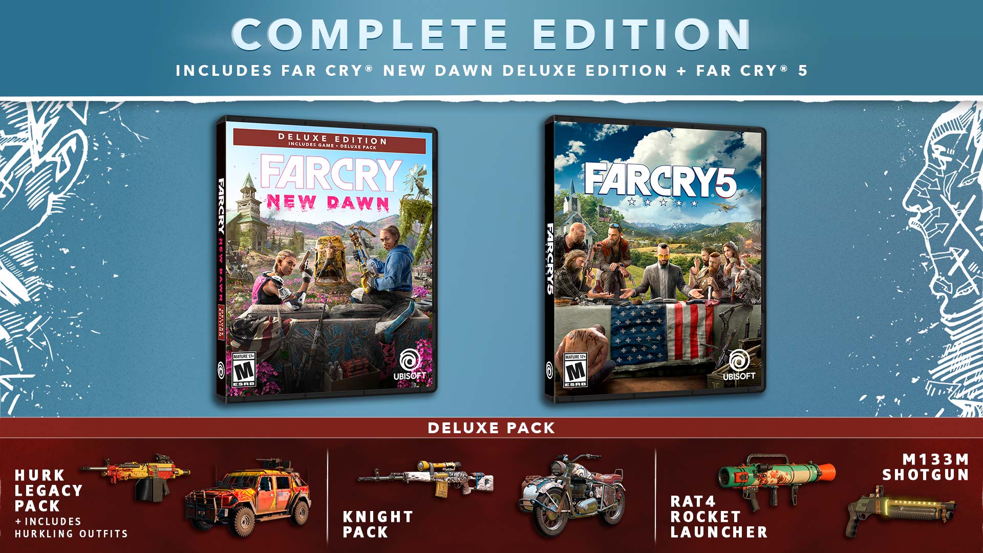 Far Cry 5 + Far Cry New Dawn Deluxe Edition