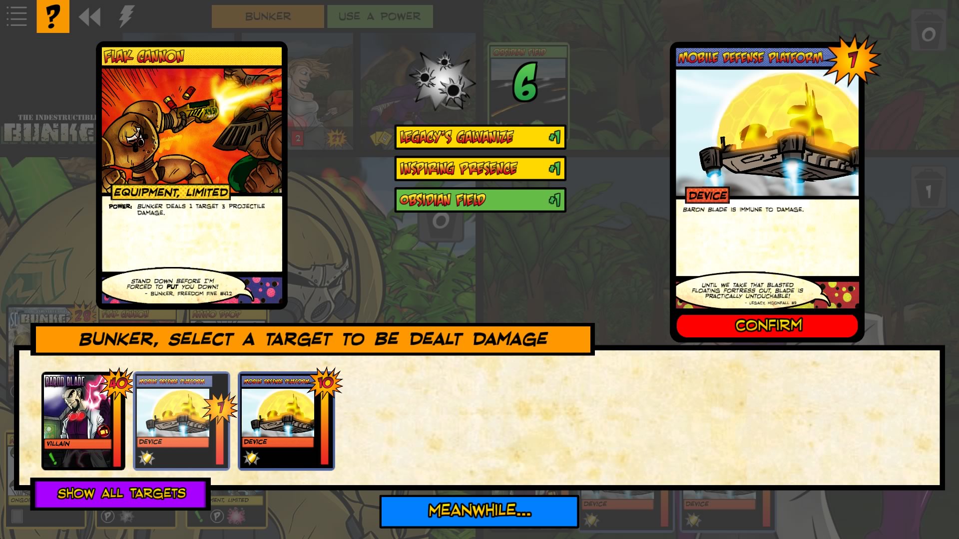 Скриншот-5 из игры Sentinels Of The Multiverse