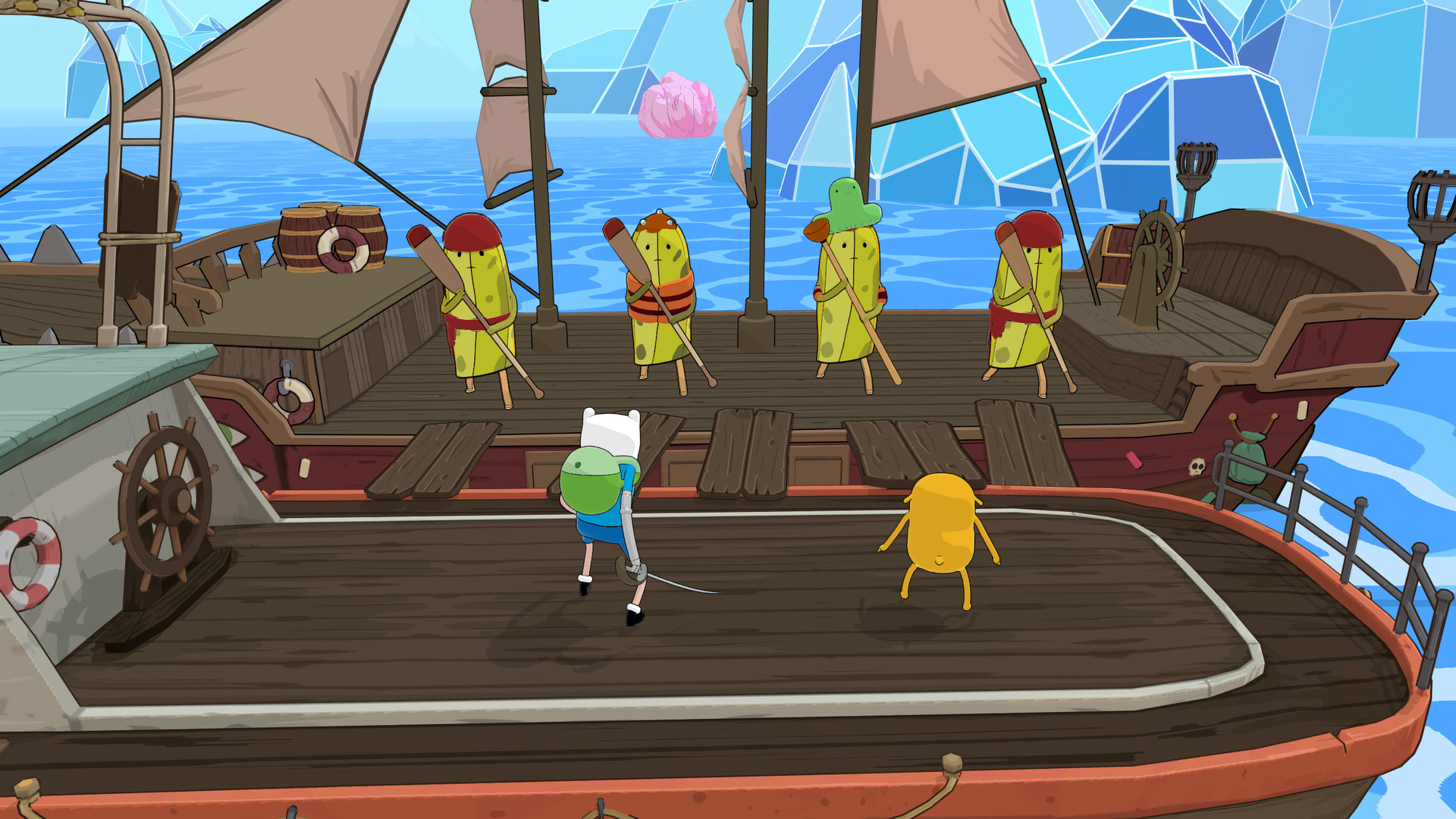 Скриншот-5 из игры Adventure Time: Pirates of the Enchiridion для PS4