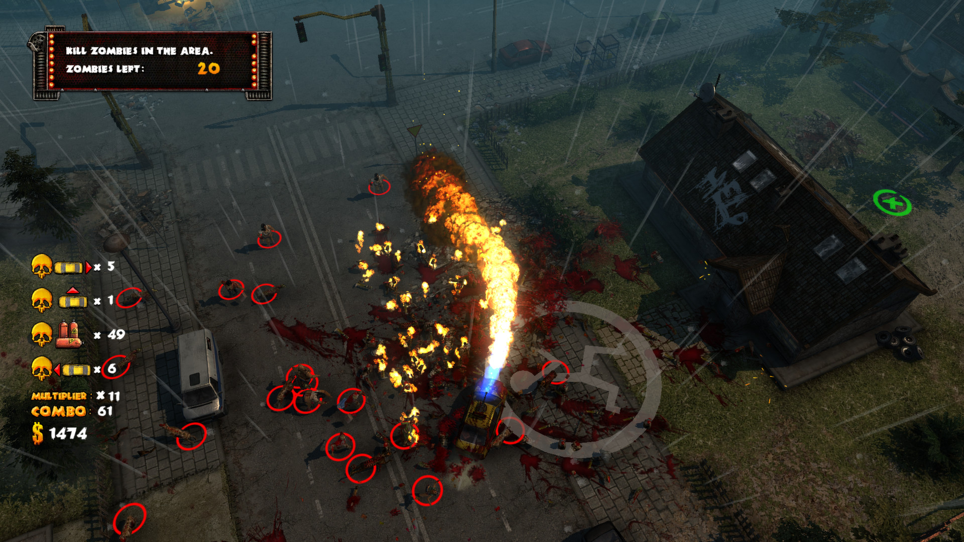 Скриншот-2 из игры Zombie Driver HD
