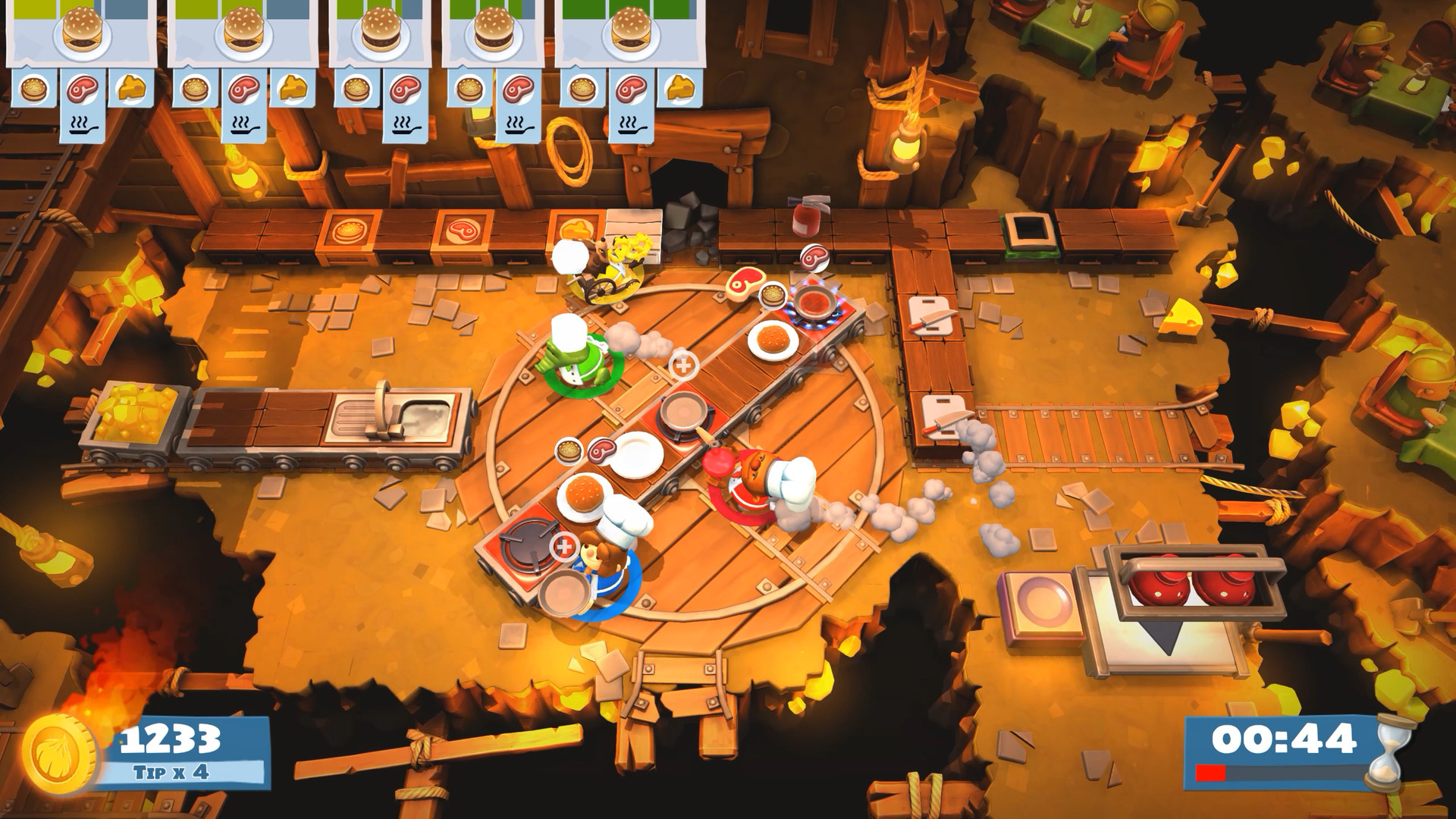 Скриншот-6 из игры Overcooked! 2 - Gourmet Edition для PS4